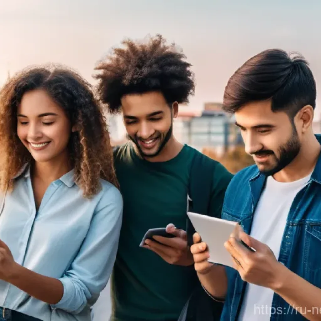 네트워크 프로토콜 이해와 사례 - **Prompt:** A diverse group of people from different generations (a young woman, a middle-aged man, ...