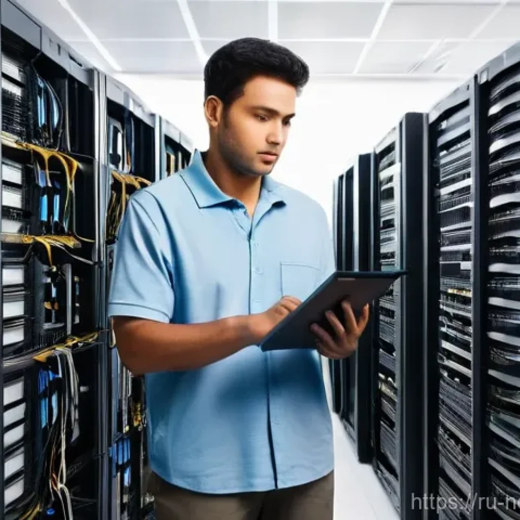 네트워크 유지보수 비용 절감 전략 - **Prompt 1: The IT Infrastructure Audit**
    A wide shot of a slightly messy, realistic IT server r...