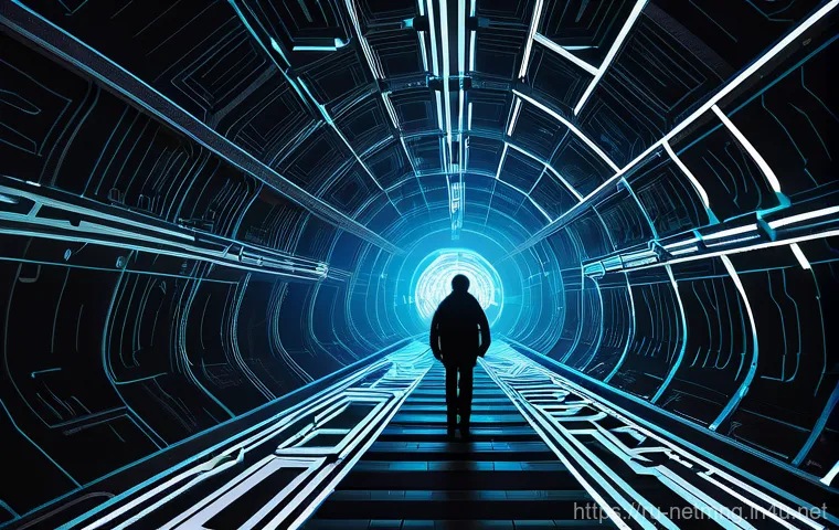 네트워크 시험장에서 자주 묻는 질문 - **Prompt:** An intelligent female network engineer, aged in her mid-30s, dressed in a smart business...