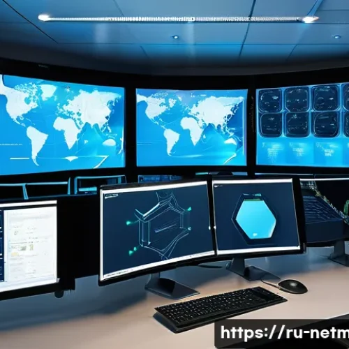 Home 7 네트워크 관리자와 클라이언트 관계 관리 - A detailed illustration of a modern scalable network infrastructure design in a corporate office set...